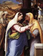 Sebastiano del Piombo La Visitation oil on canvas
